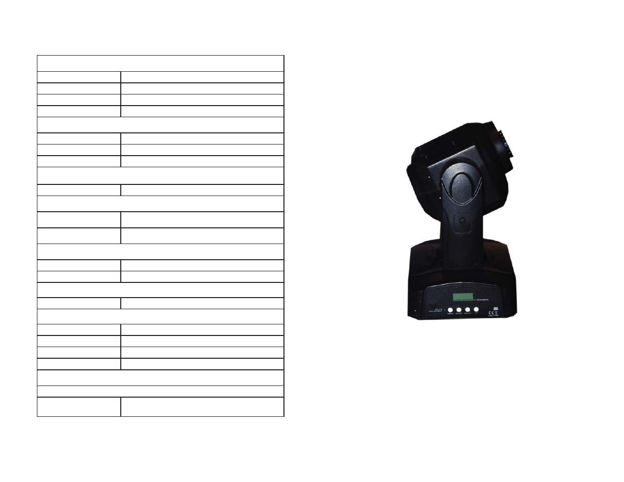 Blizzard Lighting Polaris LED Spot(Rev A) User Manual | Page 10 / 10