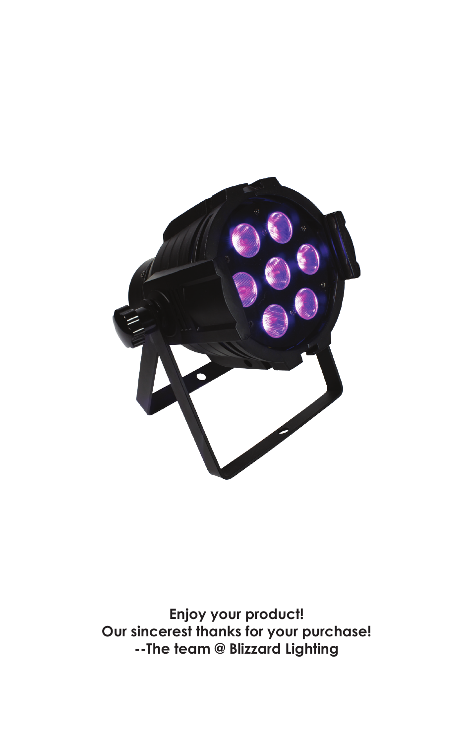 Blizzard Lighting Seven-6 ProPar User Manual | Page 20 / 20