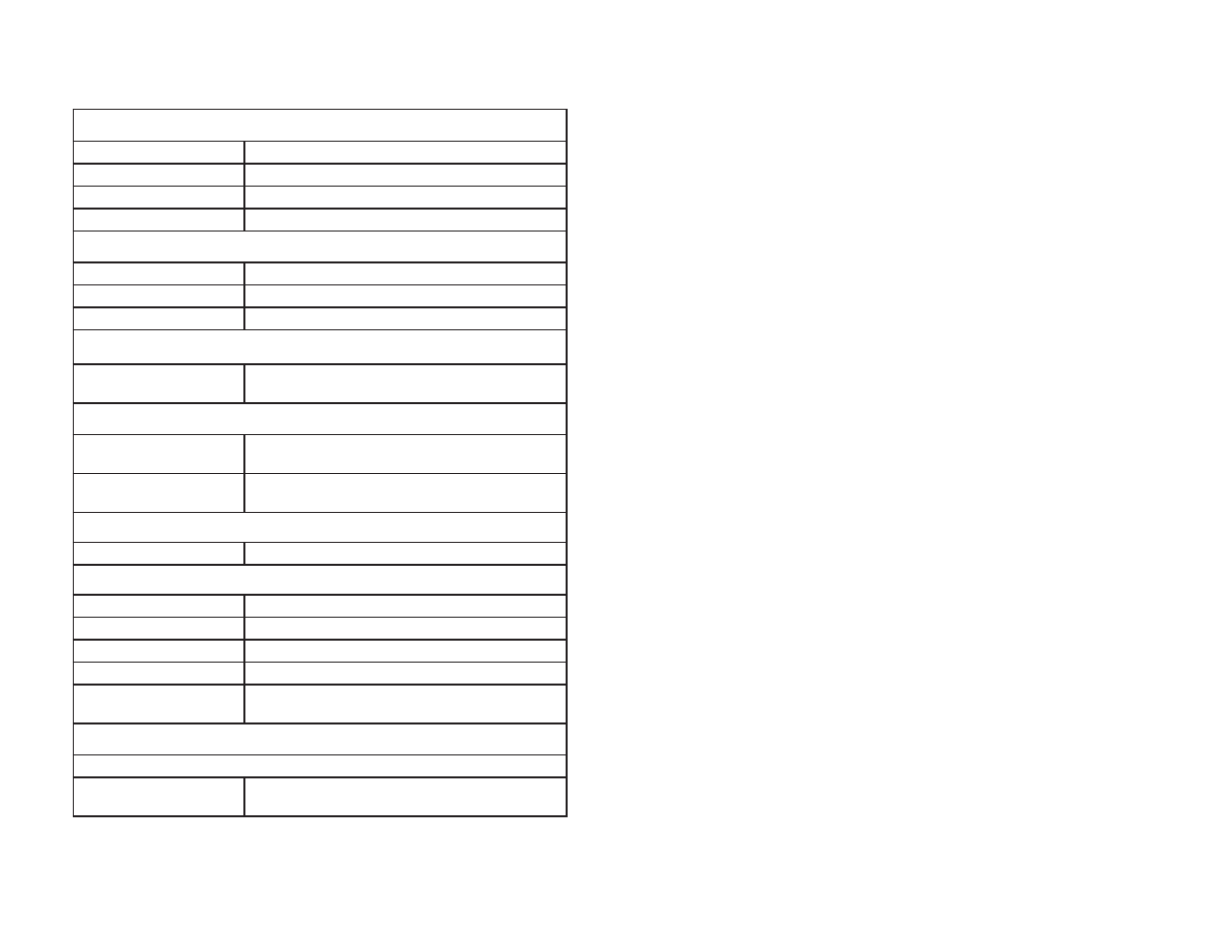 This page intentionally left blank | Blizzard Lighting LED ProPar (Rev B) User Manual | Page 9 / 10