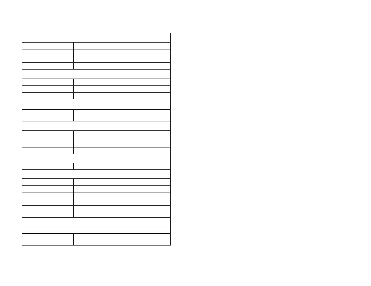 This page intentionally left blank | Blizzard Lighting RGBAW ROCKLITE (Rev A) User Manual | Page 9 / 10