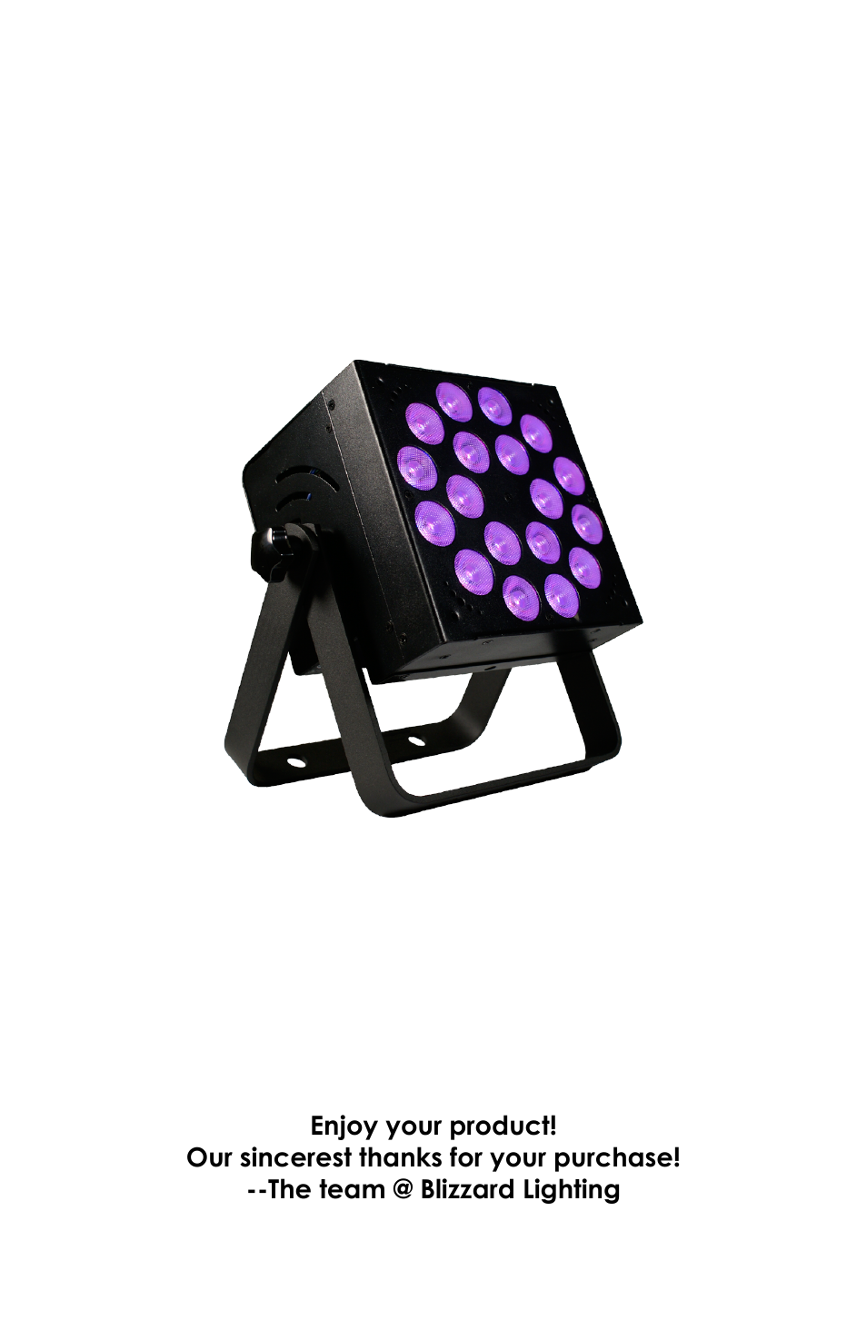 Blizzard Lighting RGBVW RokBox 5 (Rev A) User Manual | Page 20 / 20