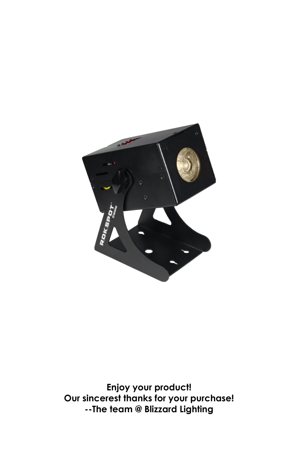 Blizzard Lighting CWWW RokSpot (Rev A) User Manual | Page 20 / 20