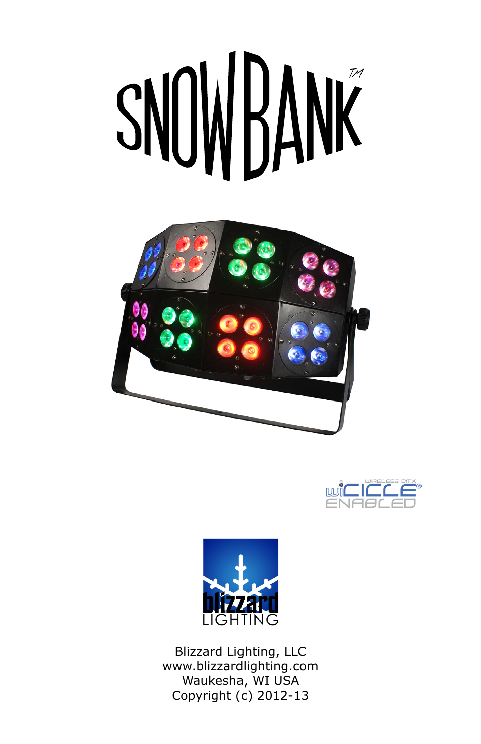 Blizzard Lighting SnowBank (Rev B) User Manual | 20 pages