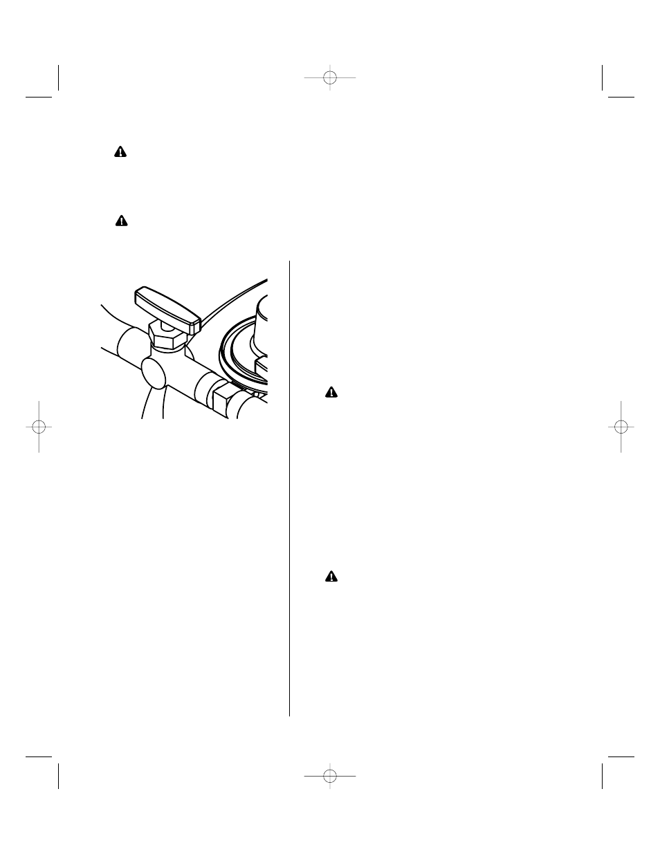 Operating instructions, Warning | Brinkmann QXD-01 User Manual | Page 6 / 8