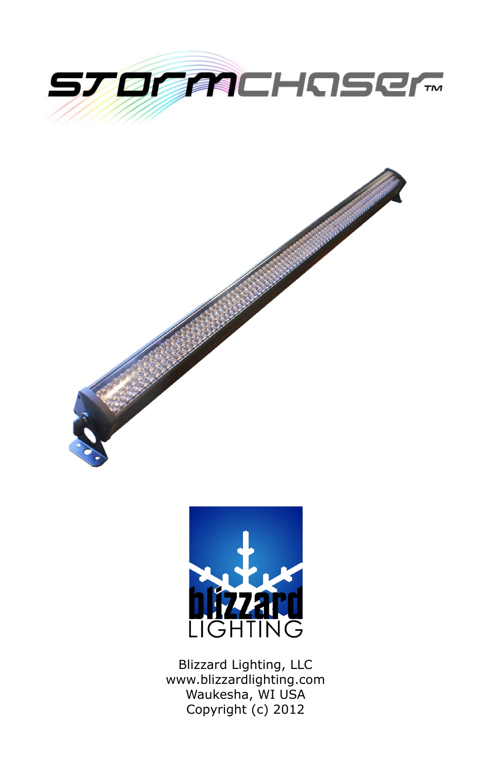 Blizzard Lighting RGBW LED Strip StormChaser (Rev C) User Manual | 16 pages