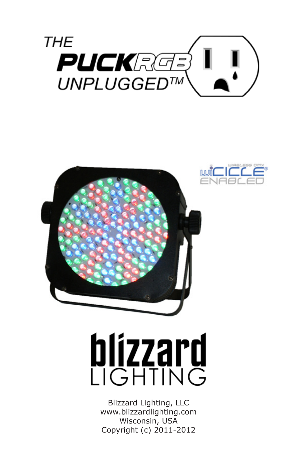 Blizzard Lighting RGB The Puck Unplugged (Rev C) User Manual | 20 pages