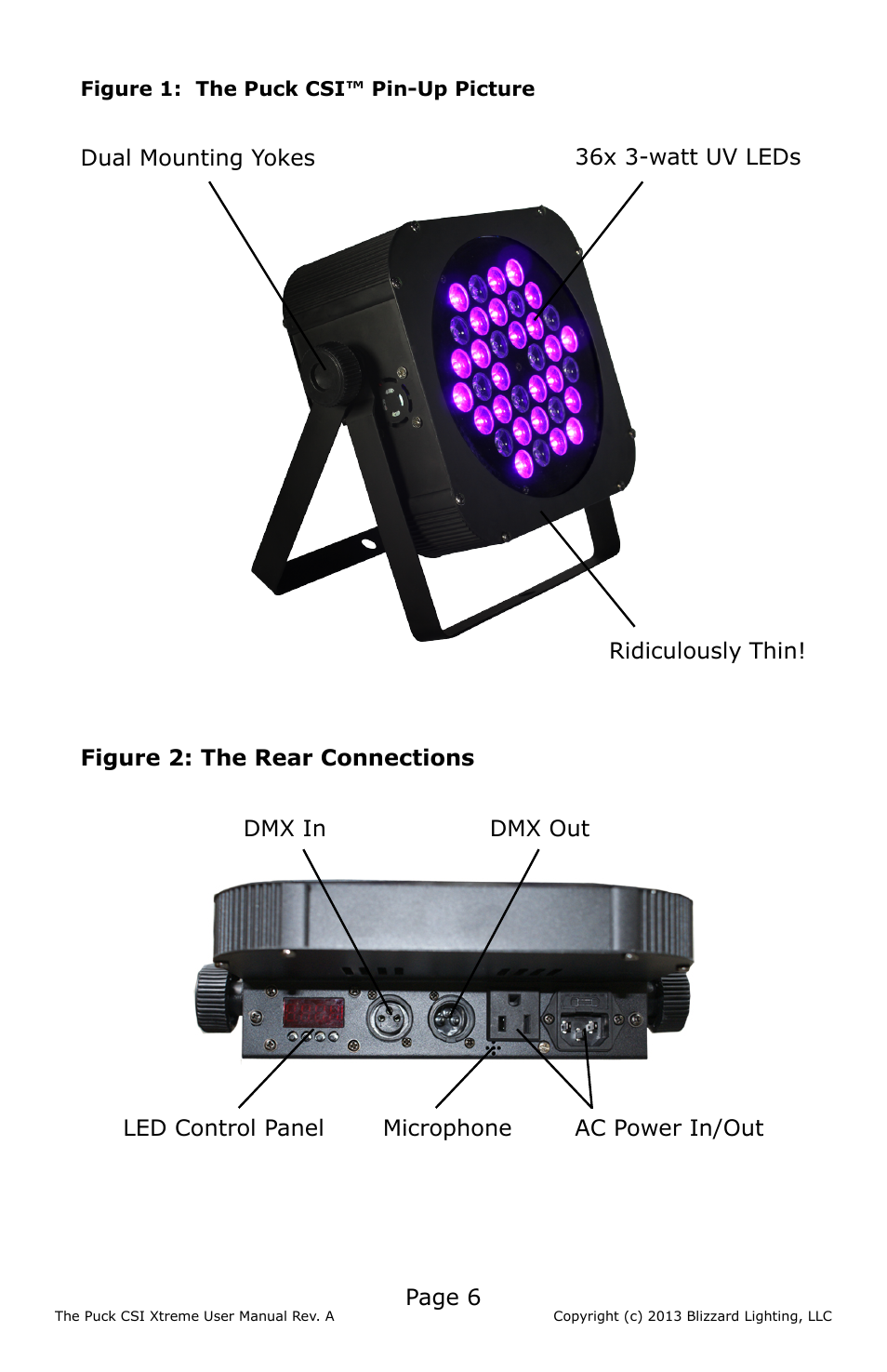 Blizzard Lighting CSI Xtreme The Puck (Rev A) User Manual | Page 6 / 16