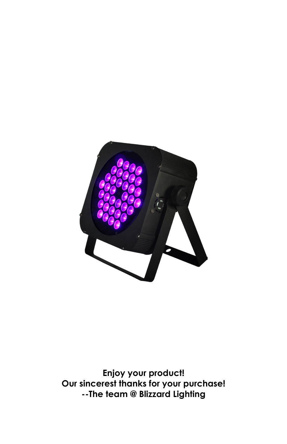 Blizzard Lighting CSI Xtreme The Puck (Rev B) User Manual | Page 20 / 20