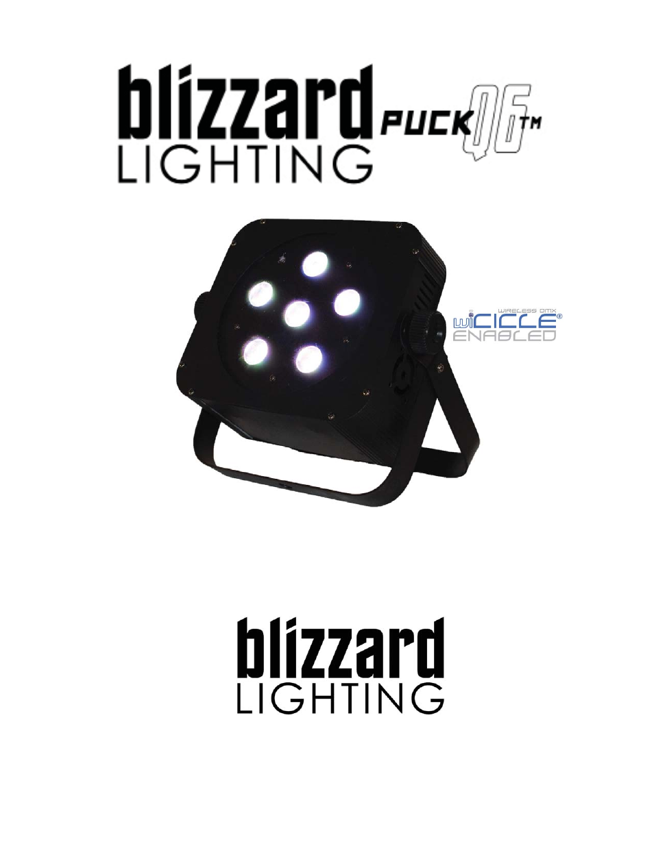 Blizzard Lighting Q6A The Puck (Rev B) User Manual | 16 pages
