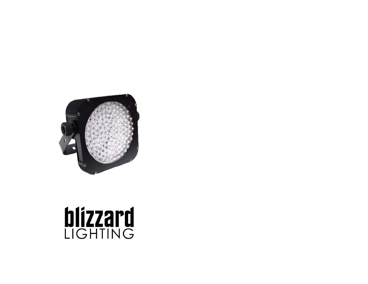 Blizzard Lighting RGBA The Puck User Manual | 6 pages