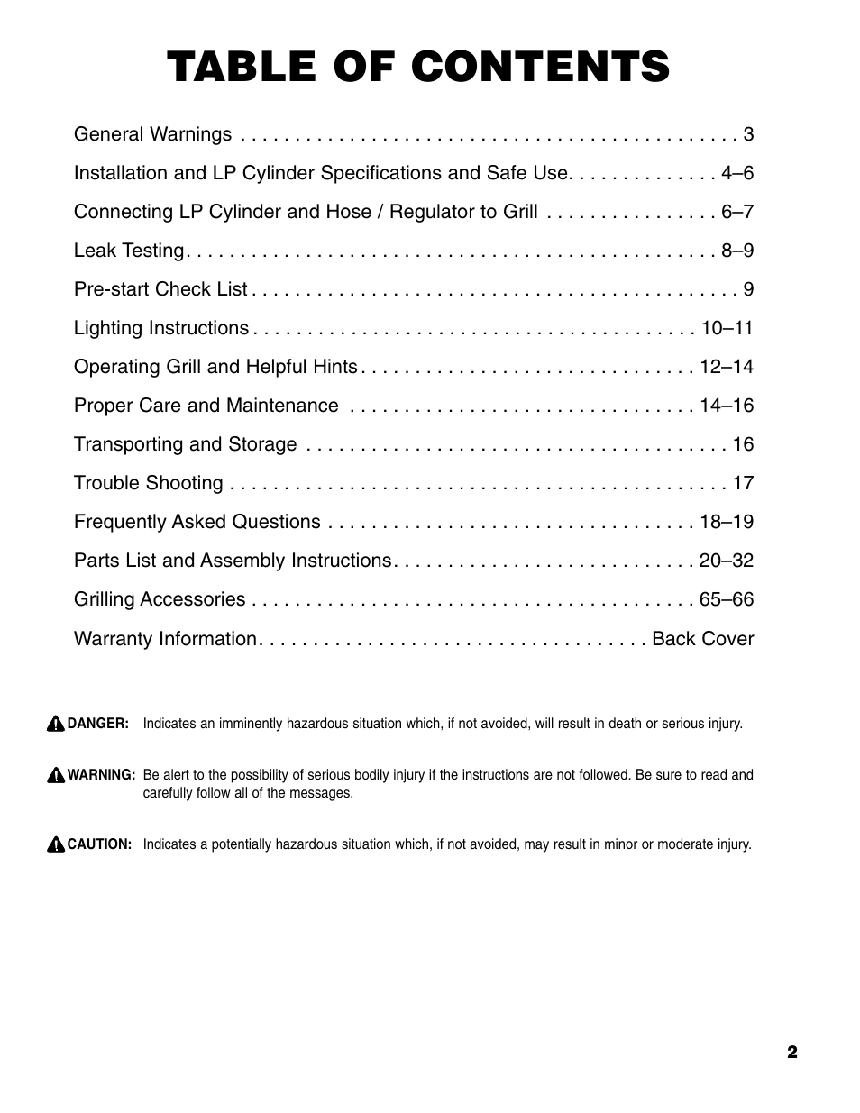 Brinkmann 6345 Series User Manual | Page 3 / 68