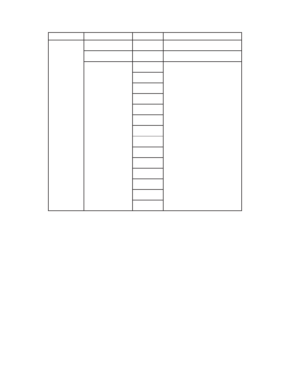 Page 12, Control panel menu structure (continued) | Blizzard Lighting 90 Torrent (Rev B) User Manual | Page 12 / 20