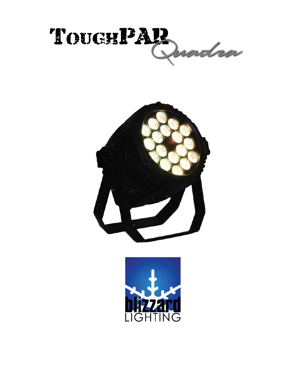 Blizzard Lighting Quadra ToughPAR (Rev A) User Manual | 20 pages