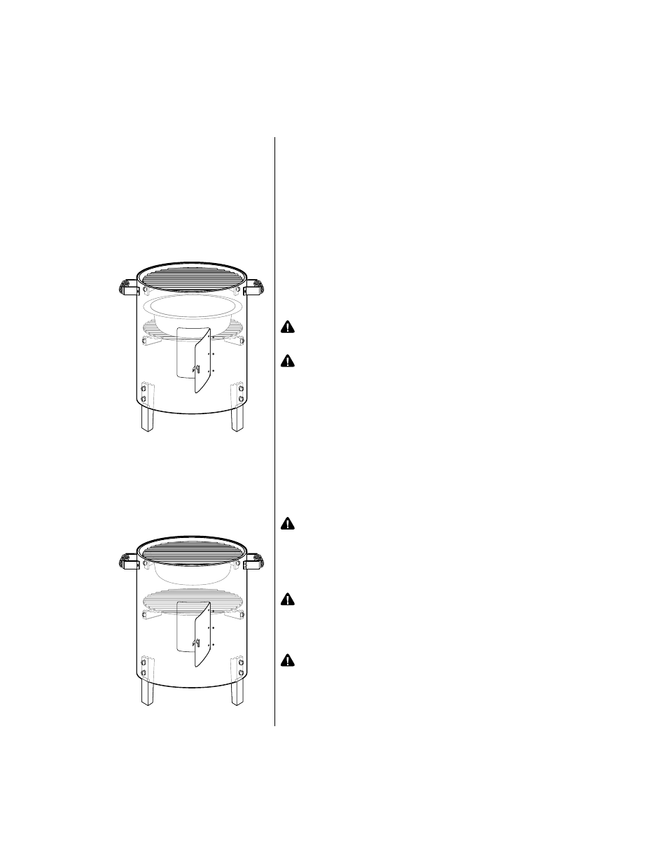 Grilling & searing | Brinkmann DS-30 User Manual | Page 10 / 16