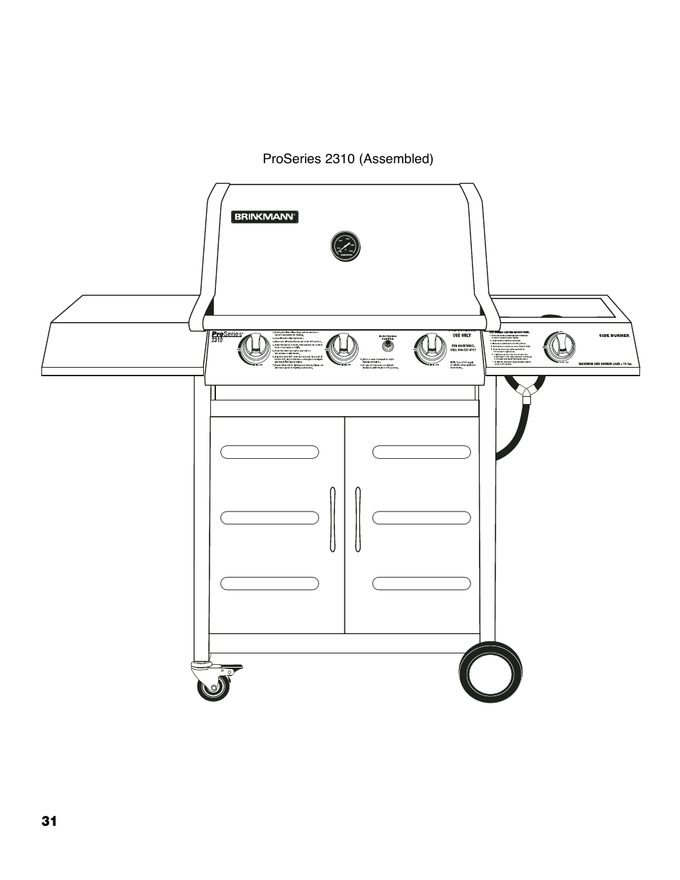 Brinkmann ProSeries 2310 User Manual | Page 32 / 36