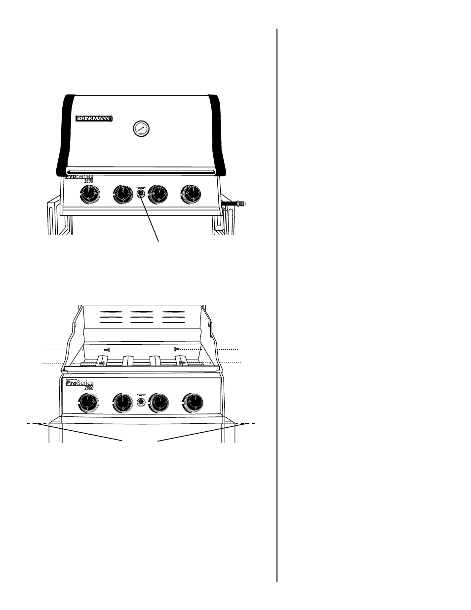 Step 9, Igniter button cap, Alignment | Brinkmann 2600 Series User Manual | Page 25 / 32