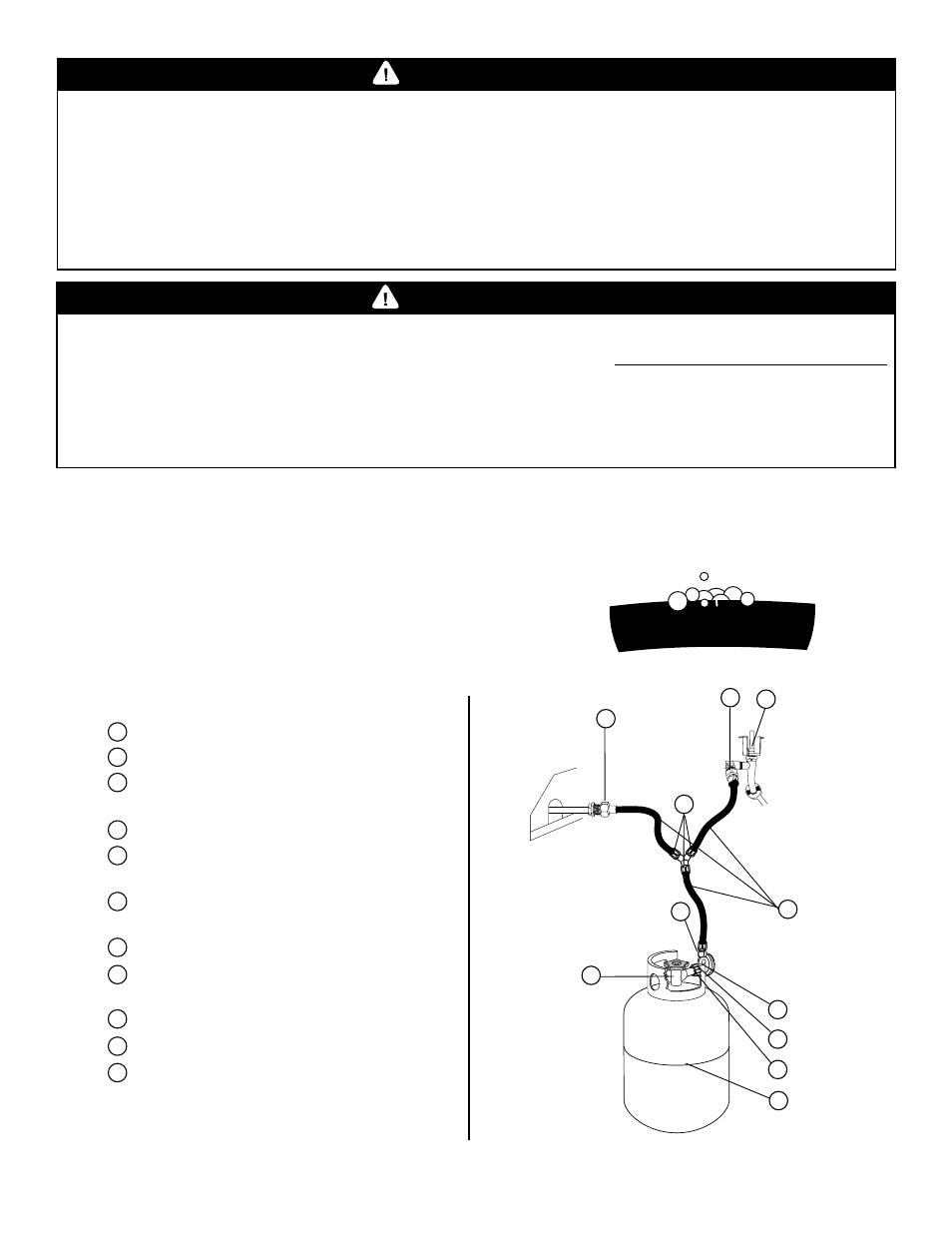 Warning, Danger, Leak testing | When to perform a leak test, Checking for leaks | Brinkmann 2600 Series User Manual | Page 8 / 32
