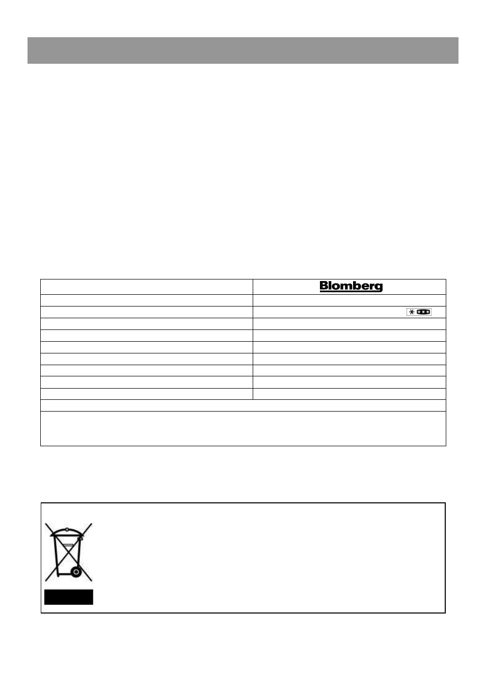 Instructions d'utilisation, F i c he de s da tes de l 'a p p arei l | Blomberg FRM 1970 A+ User Manual | Page 19 / 48