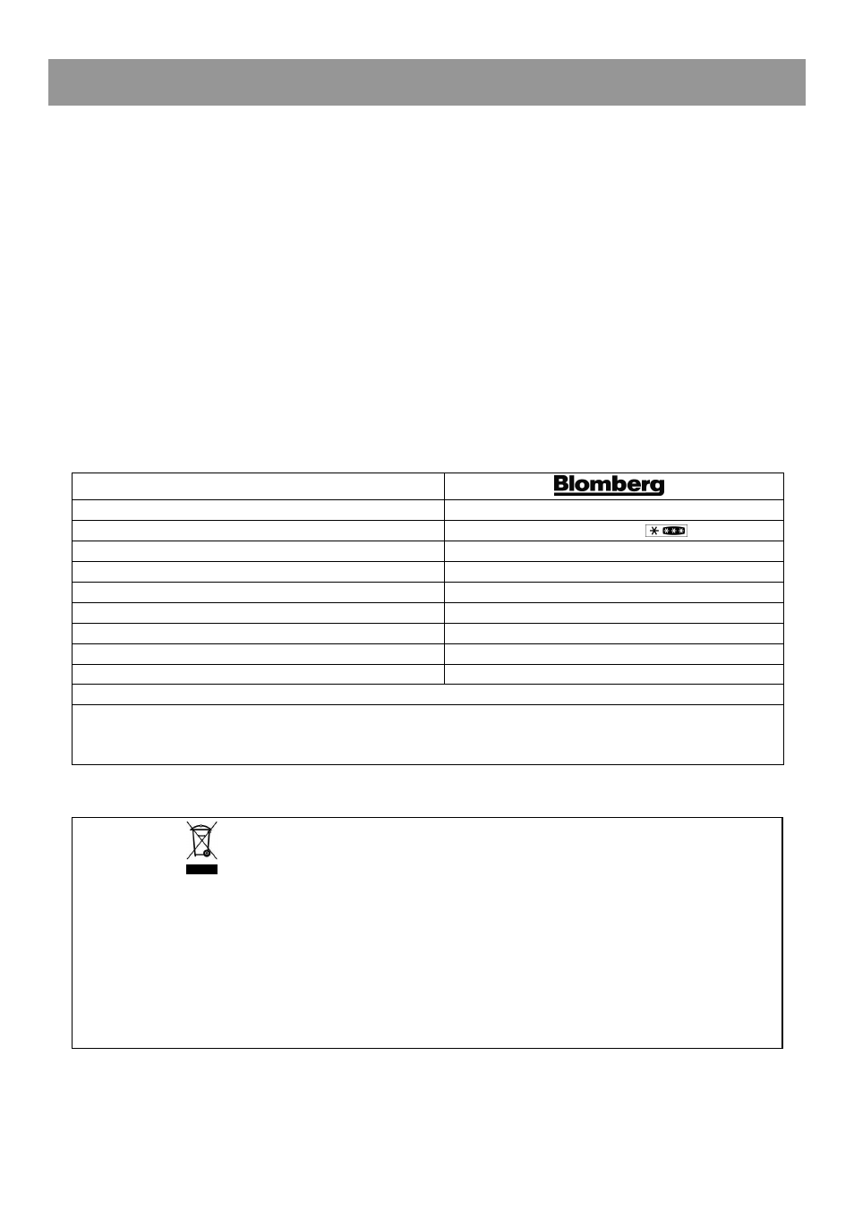 Gebruiksaanwijzing | Blomberg FRM 1970 A+ User Manual | Page 26 / 48