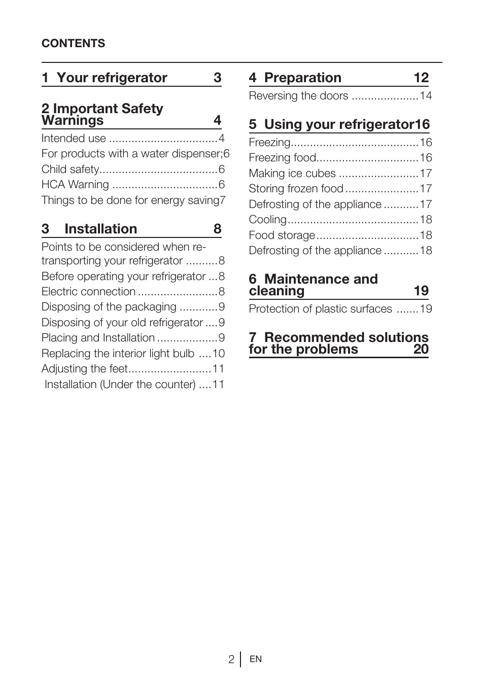 Blomberg TSM 1541 A User Manual | Page 3 / 91