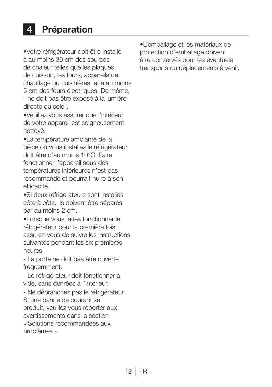 4préparation | Blomberg TSM 1541 A User Manual | Page 57 / 91