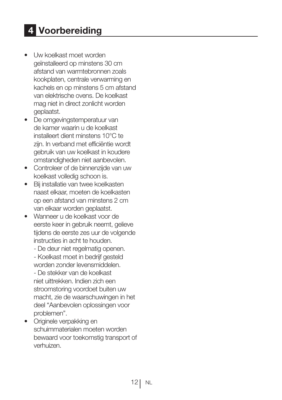 4voorbereiding | Blomberg TSM 1541 A User Manual | Page 80 / 91