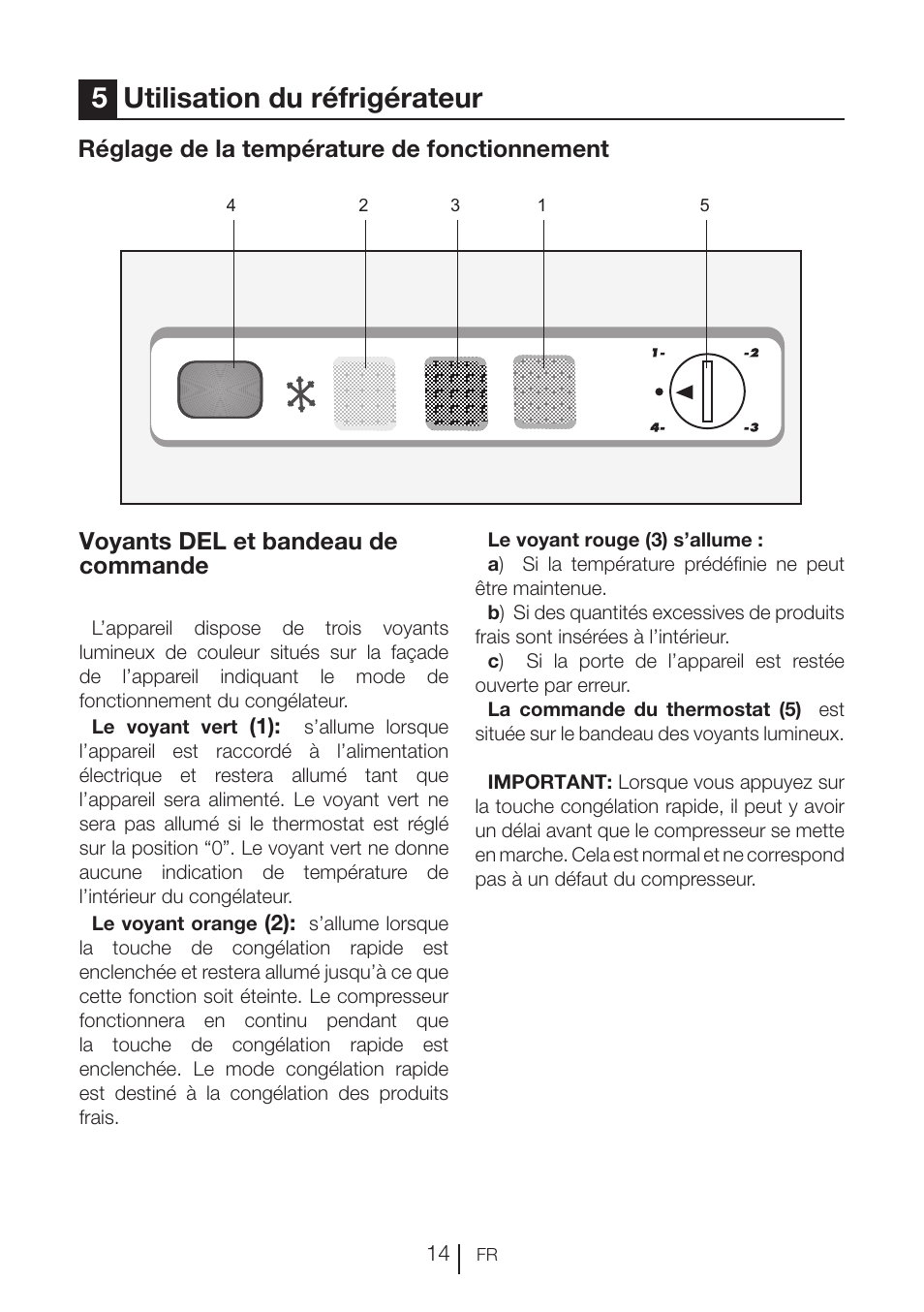 5utilisation du réfrigérateur | Blomberg FTM 1531 A+ User Manual | Page 57 / 86