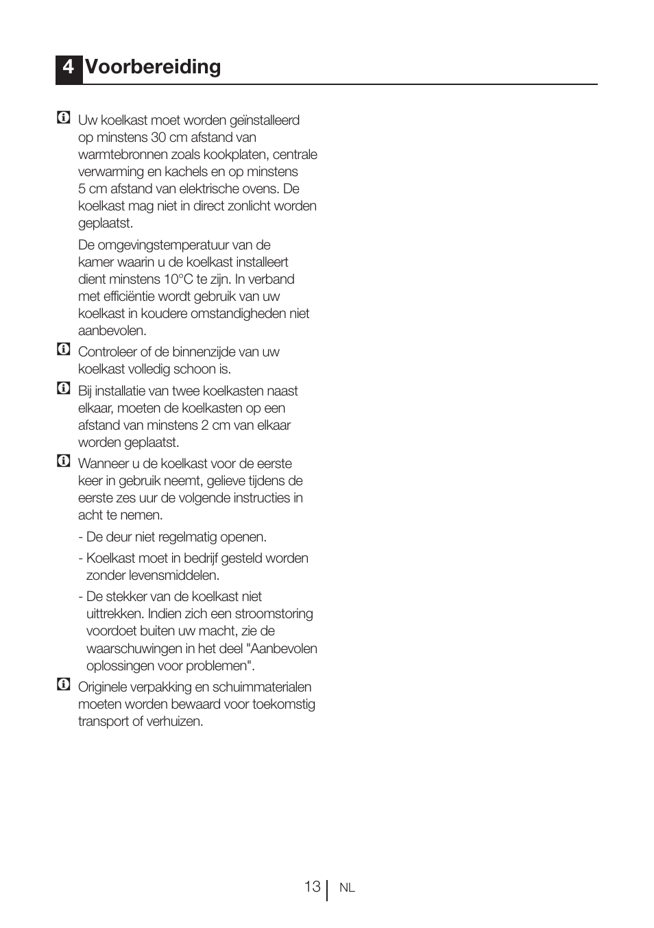 4voorbereiding | Blomberg FTM 1531 A+ User Manual | Page 77 / 86