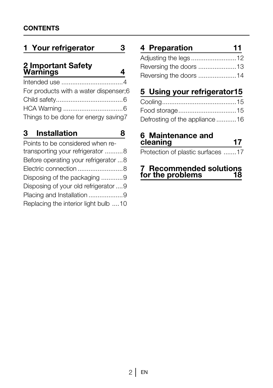 Blomberg TSM 1551 A User Manual | Page 3 / 84