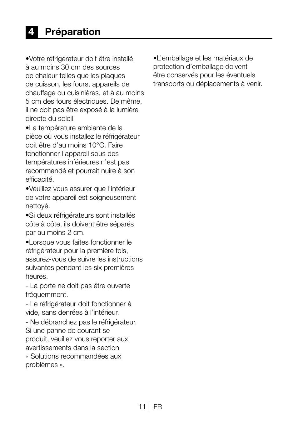 4préparation | Blomberg TSM 1551 A User Manual | Page 52 / 84
