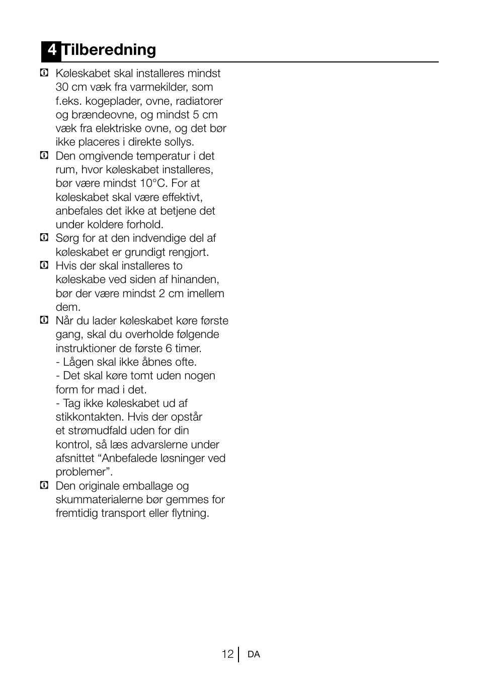 4tilberedning | Blomberg TSM 1551 A User Manual | Page 75 / 84