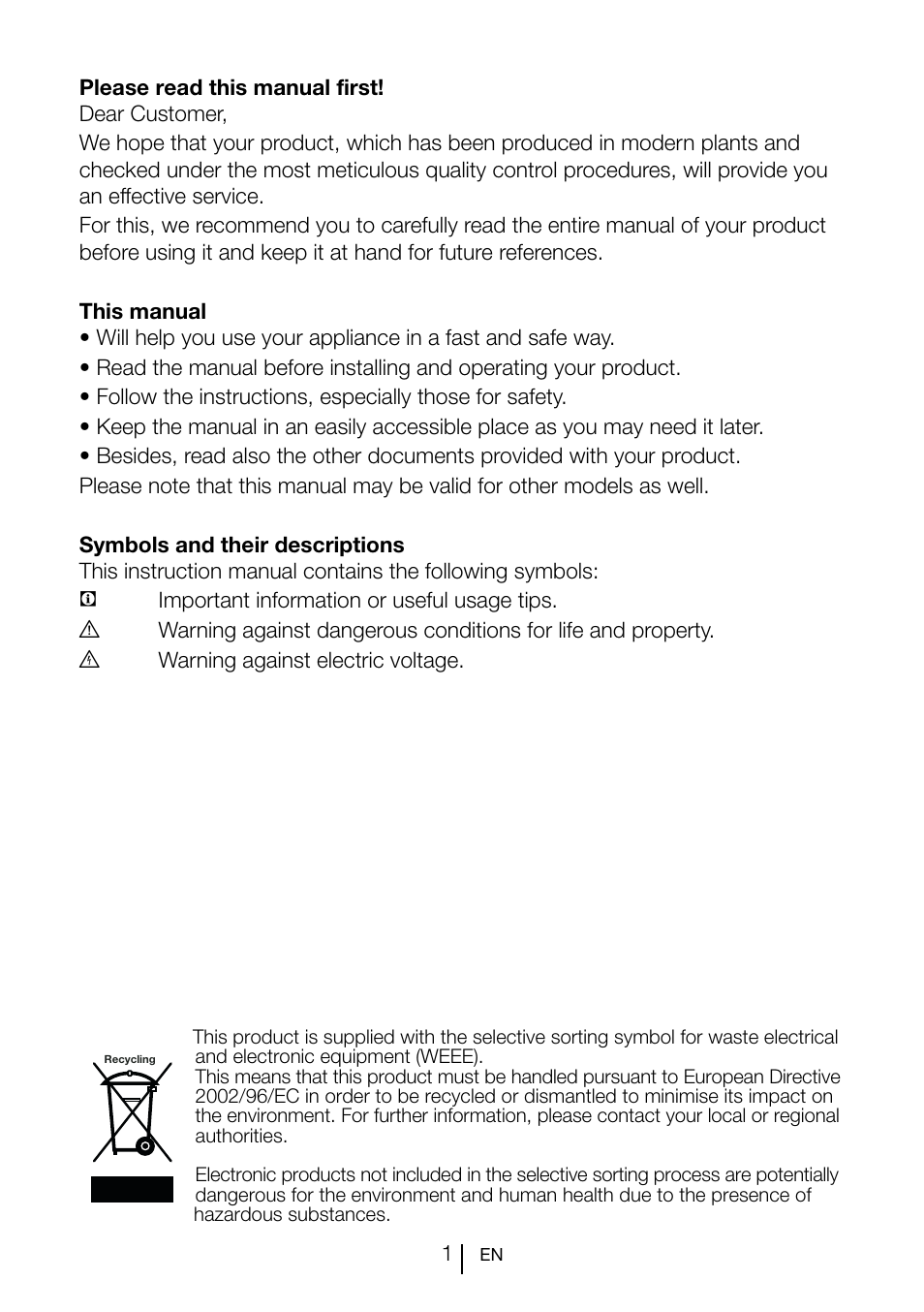 Blomberg SND 9681 XD User Manual | Page 2 / 81
