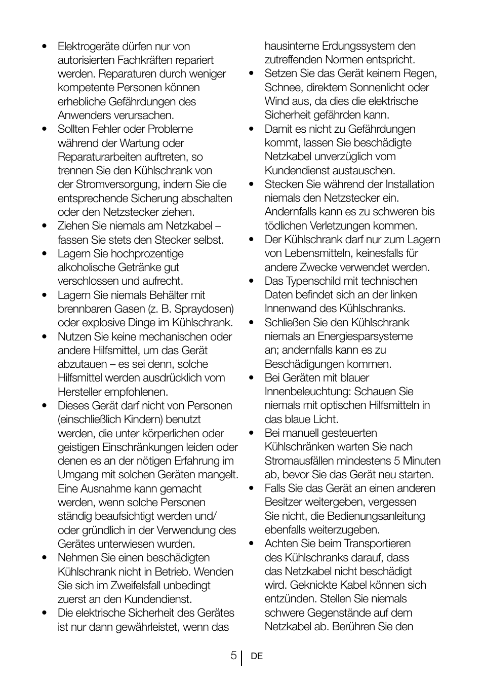 Blomberg SND 9681 XD User Manual | Page 26 / 81