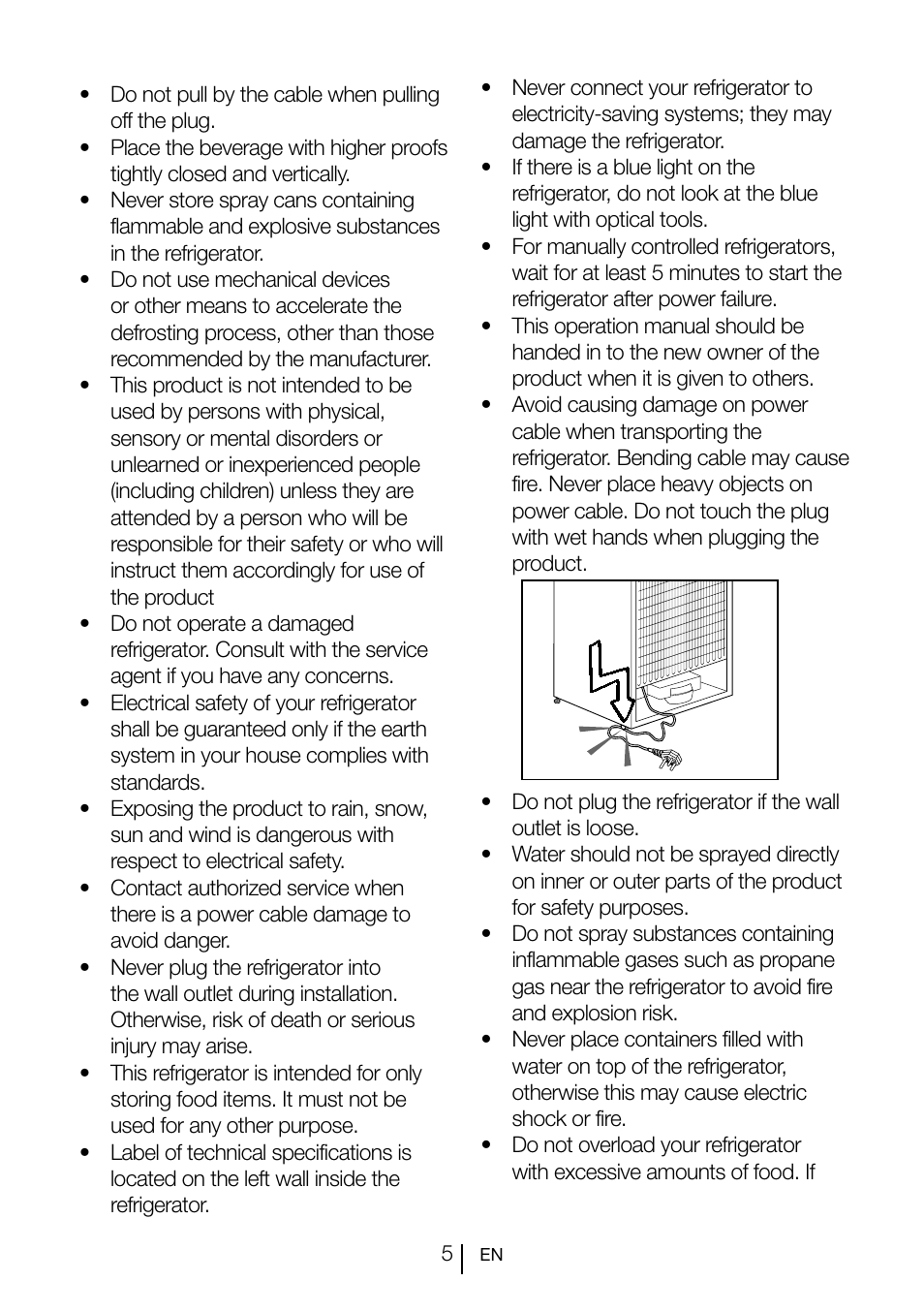 Blomberg SND 9681 XD User Manual | Page 6 / 81