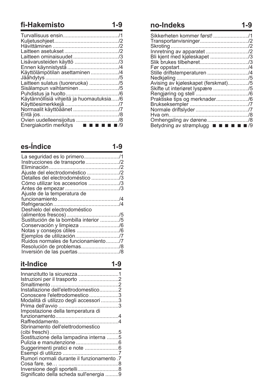Blomberg SSM 1350 User Manual | Page 4 / 100