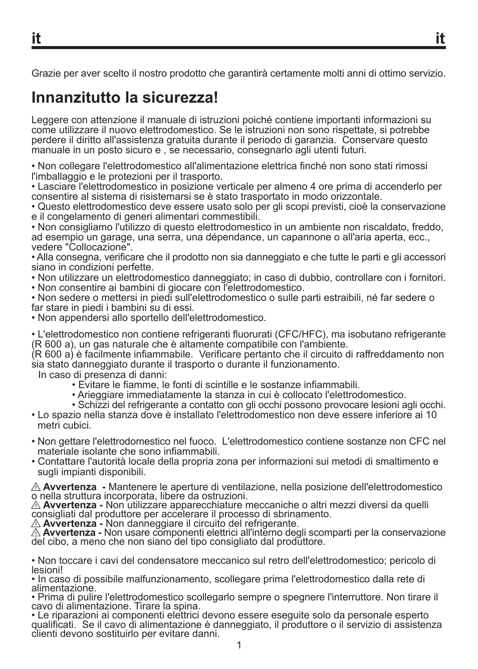 Innanzitutto la sicurezza | Blomberg SOM 9750 A+ User Manual | Page 79 / 97