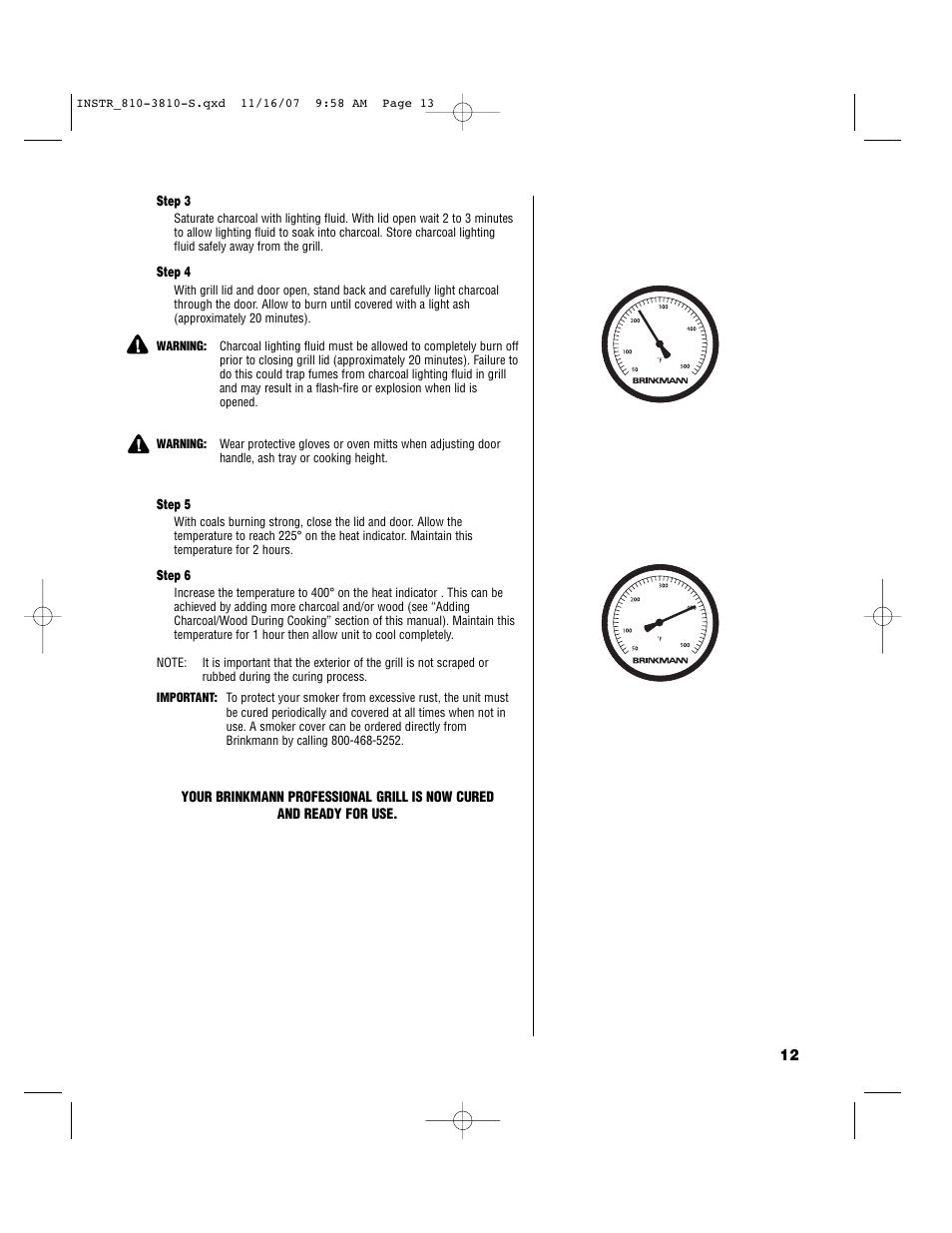 Brinkmann 810-3810-S User Manual | Page 13 / 40