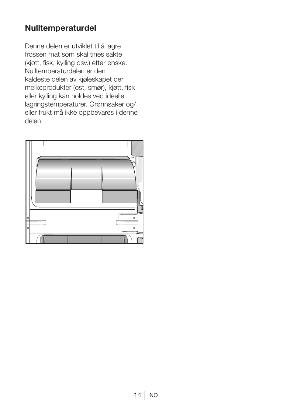 Nulltemperaturdel | Blomberg KNM 1551 iF A+ User Manual | Page 136 / 312