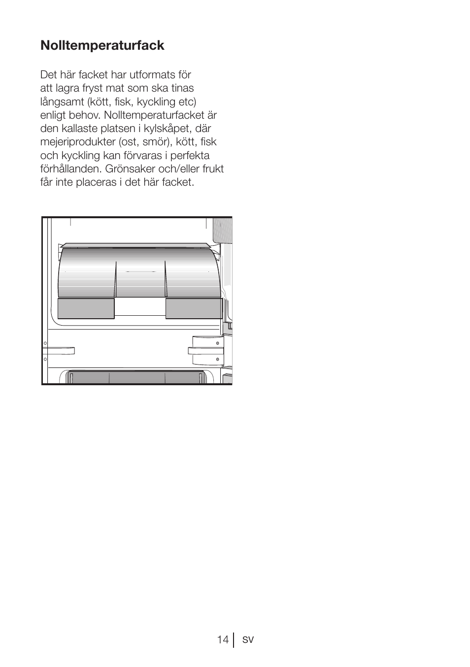 Nolltemperaturfack | Blomberg KNM 1551 iF A+ User Manual | Page 154 / 312