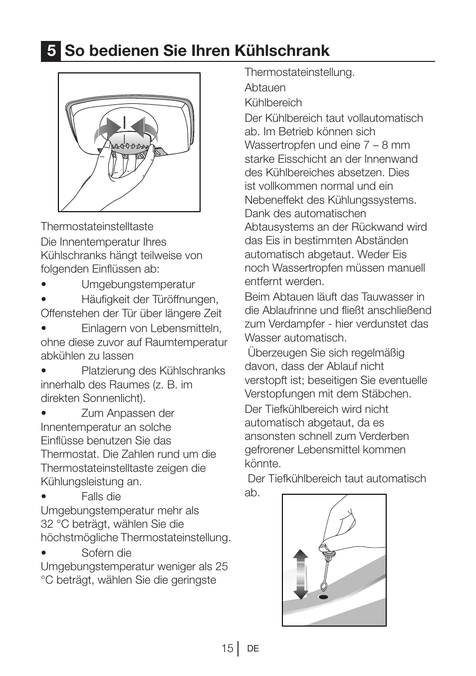 5so bedienen sie ihren kühlschrank | Blomberg KNM 1551 iF A+ User Manual | Page 38 / 312