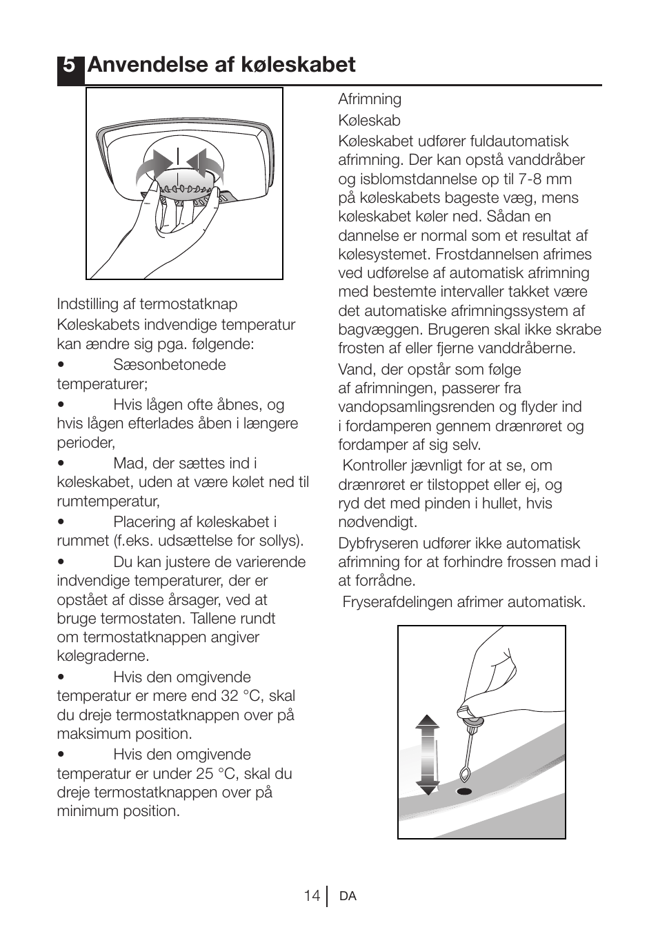 5anvendelse af køleskabet | Blomberg KNM 1551 iF A+ User Manual | Page 77 / 312