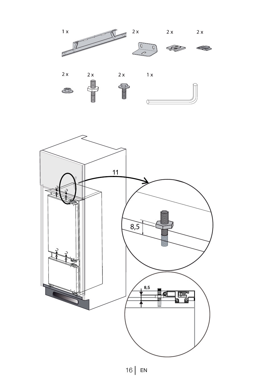 Blomberg KNM 1561 i User Manual | Page 17 / 34