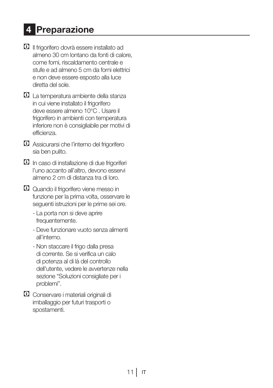 4preparazione | Blomberg DSM 1510 i User Manual | Page 127 / 135