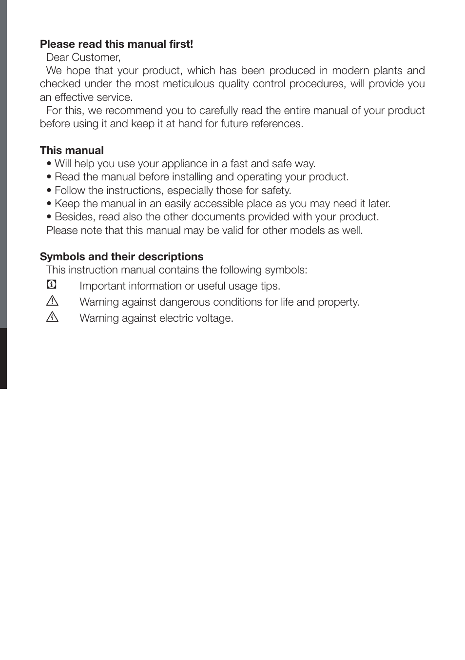 Bedienungsanleitung operating instructions | Blomberg DSM 1510 i User Manual | Page 2 / 135