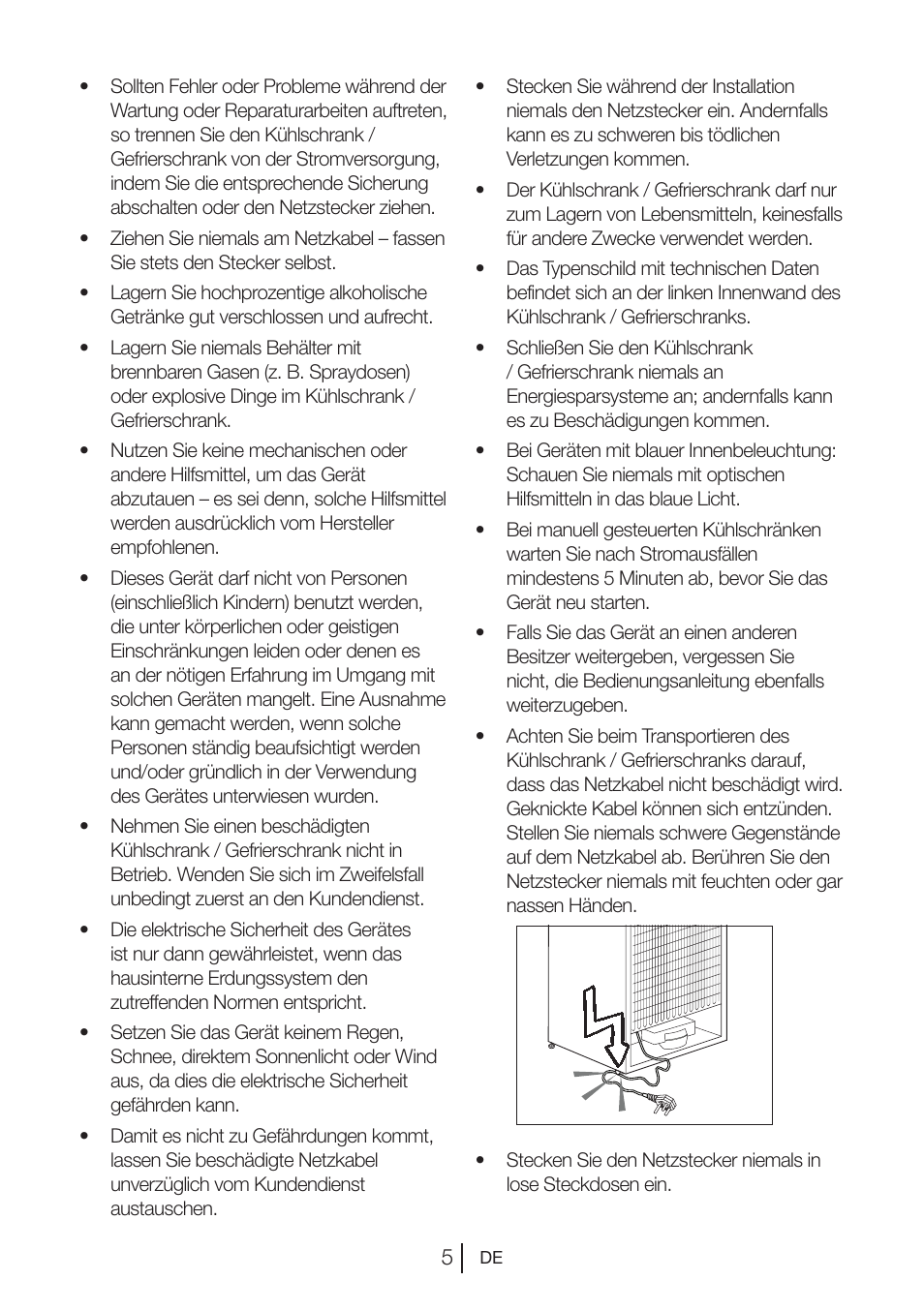 Blomberg DSM 1510 i User Manual | Page 25 / 135