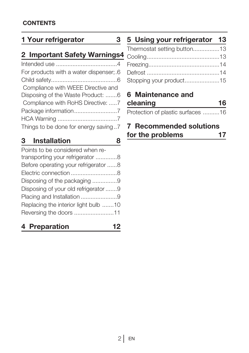 Blomberg DSM 1510 i User Manual | Page 3 / 135