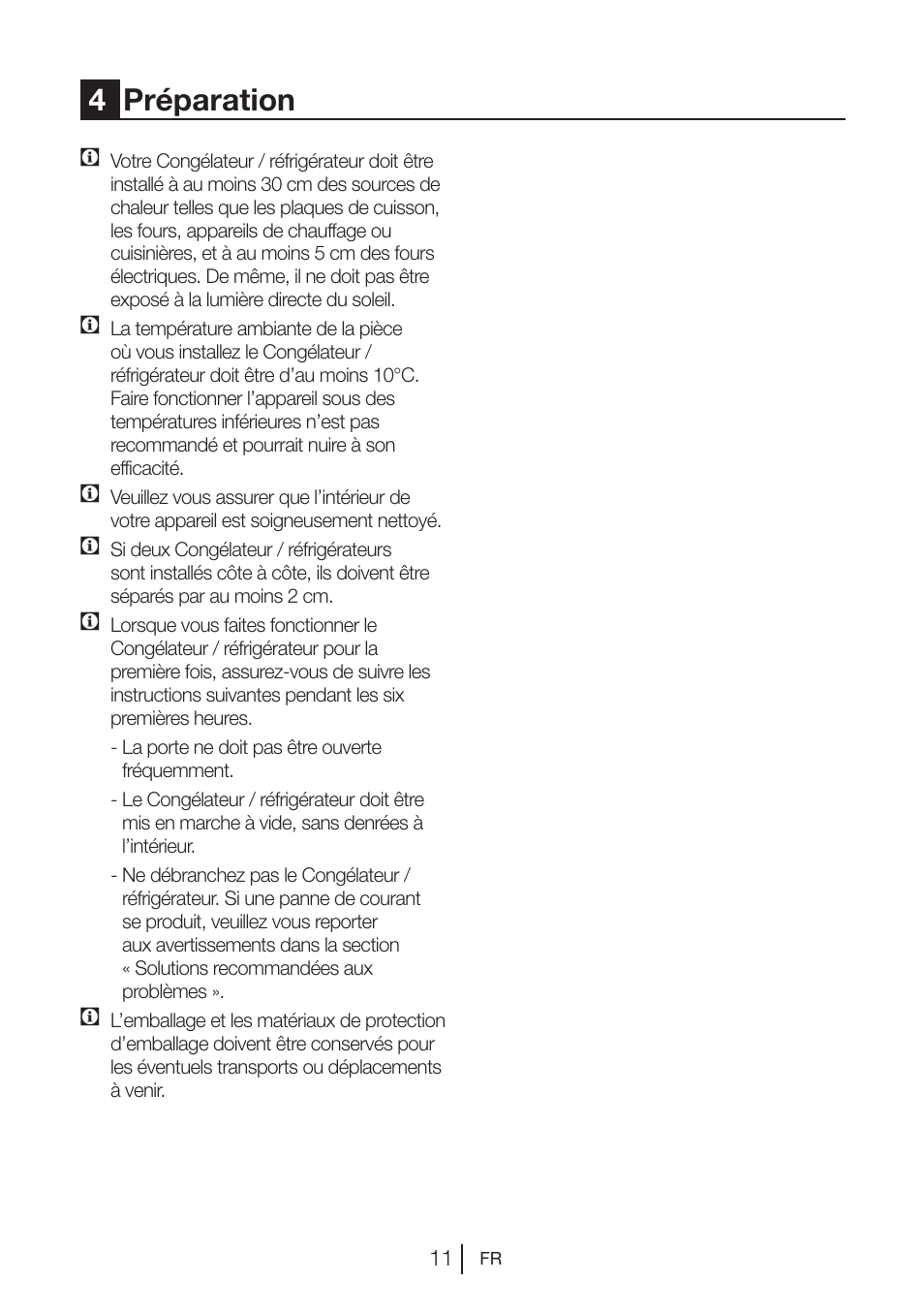 4préparation | Blomberg DSM 1510 i User Manual | Page 50 / 135