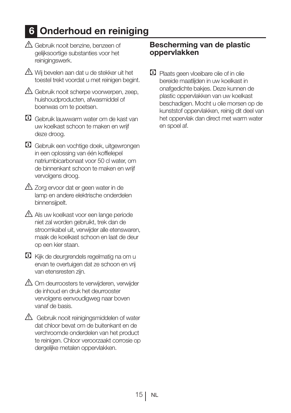 6onderhoud en reiniging | Blomberg DSM 1510 i User Manual | Page 73 / 135