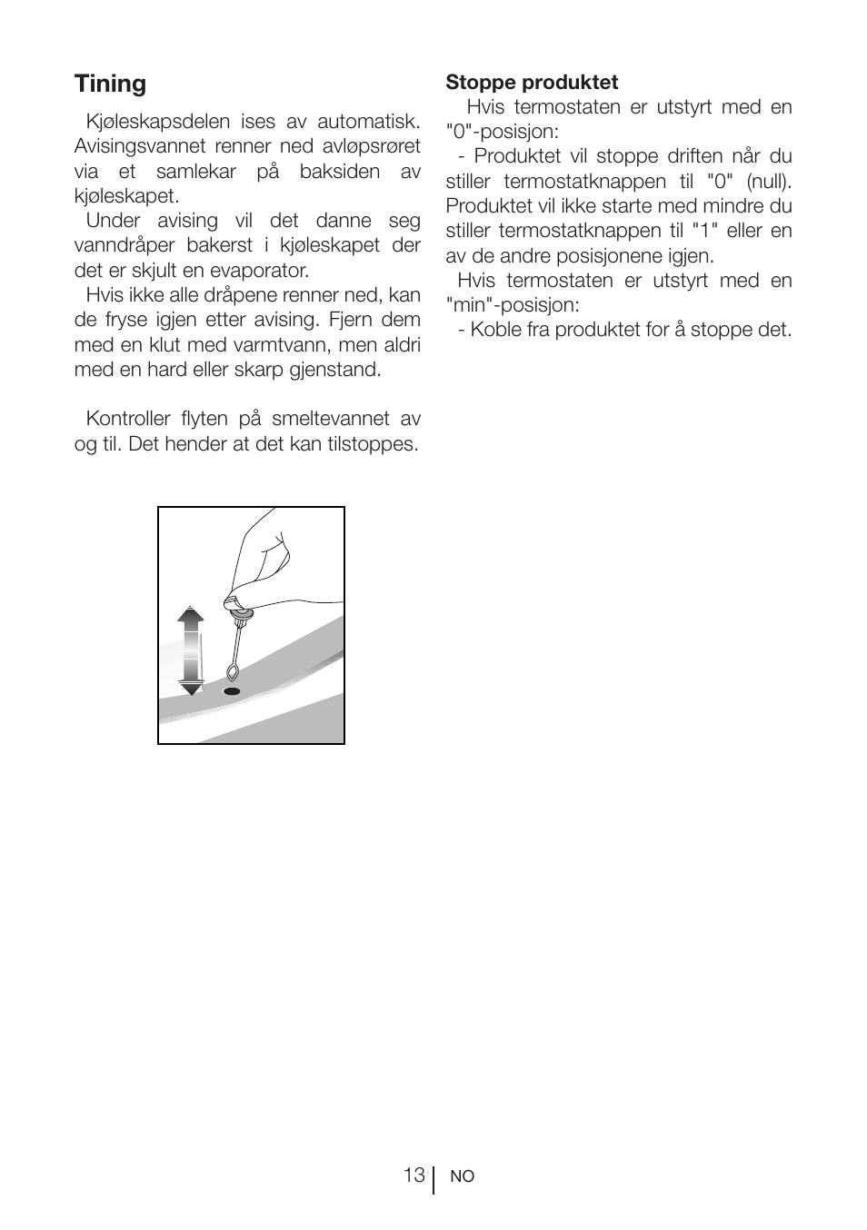 Tining | Blomberg SSM 1350 iF A++ User Manual | Page 123 / 165