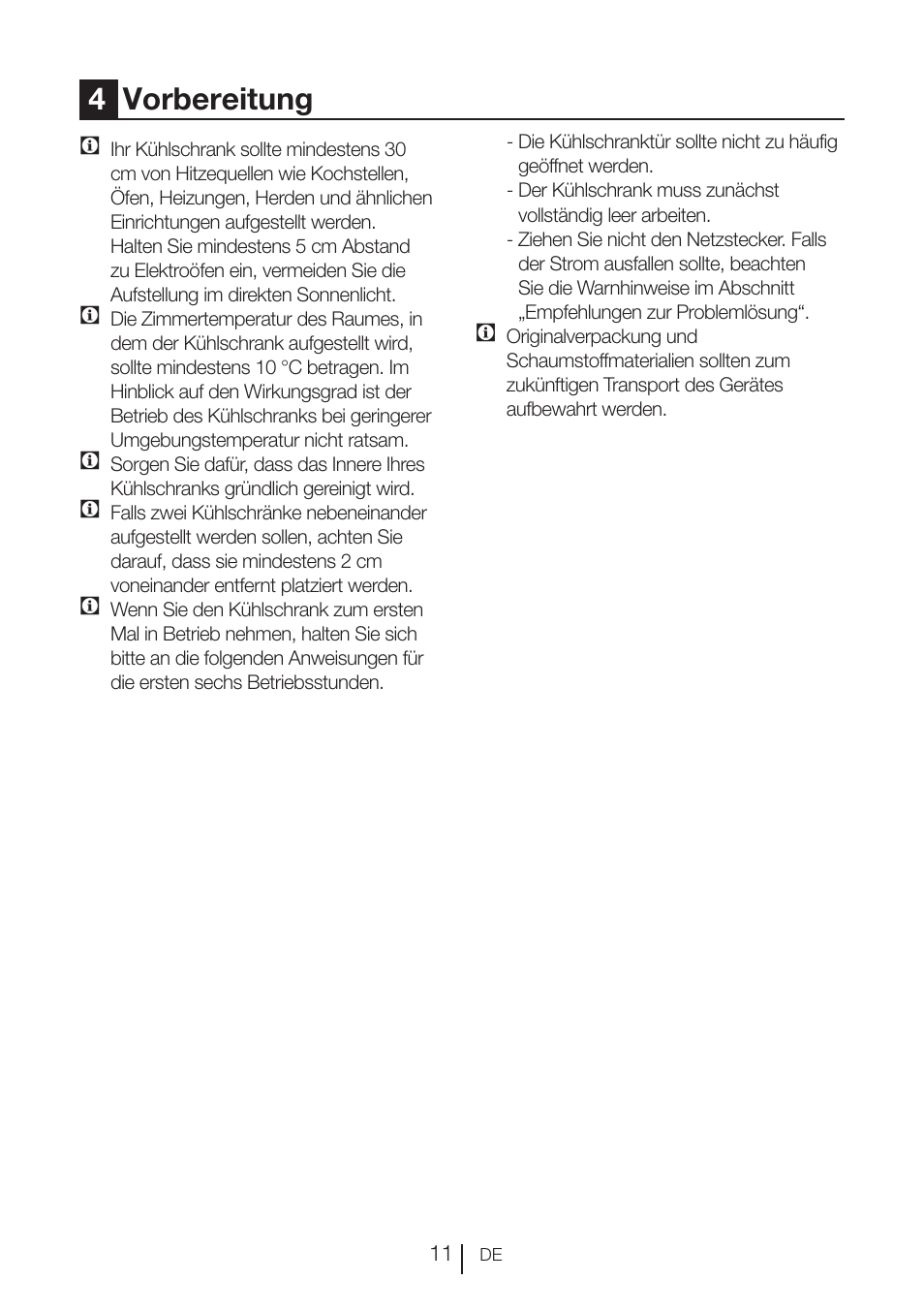 4vorbereitung | Blomberg DND 1976 X User Manual | Page 35 / 162